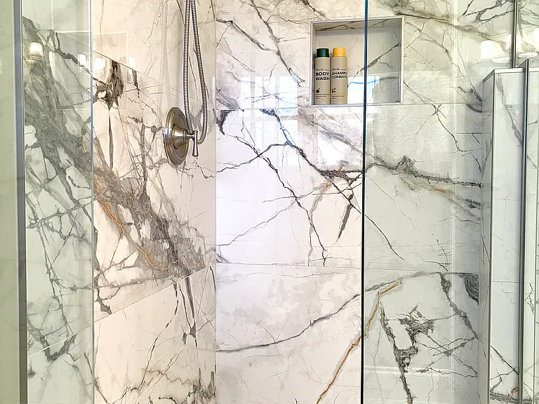 Primary Bathroom Walk-in-shower