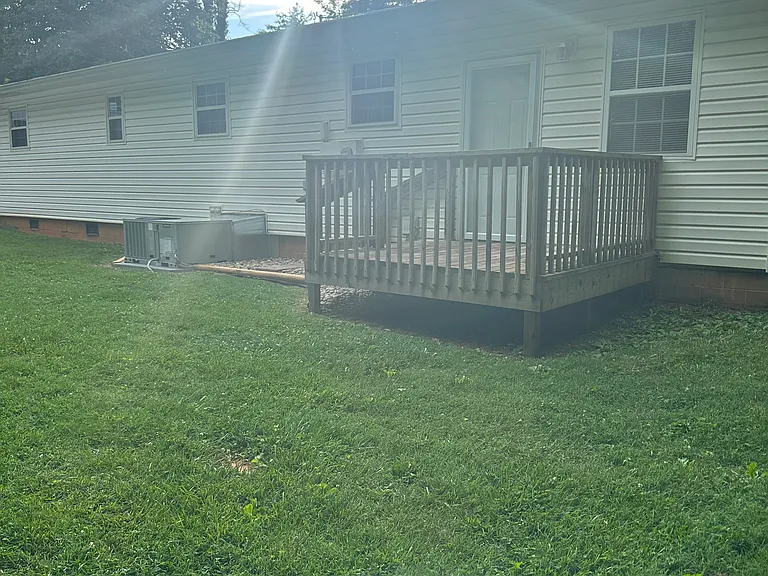 Back deck