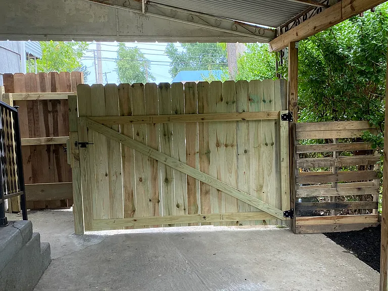 Security Gate and carport