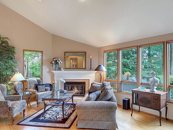 Formal living space flows seamlessly for entertaining!