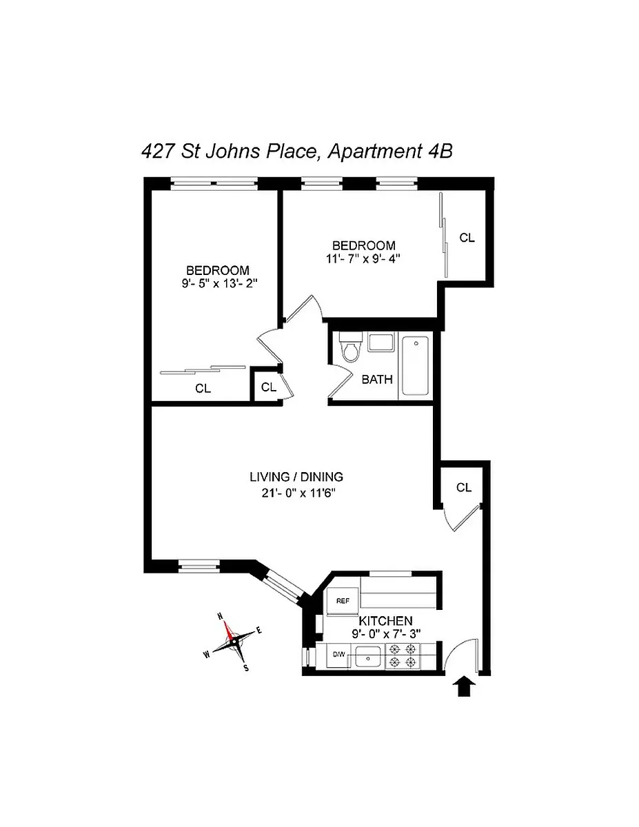 Building Photo - 427 Saint Johns Pl #4B