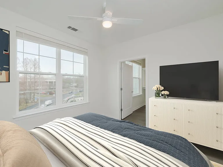 Bedroom with Hard Surface Flooring
