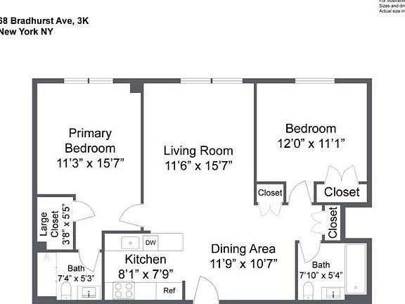 2nd image of 68 Bradhurst Ave APT 3K