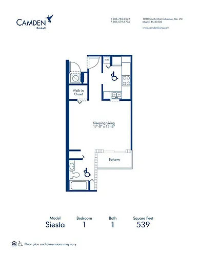 Floor plan Siesta