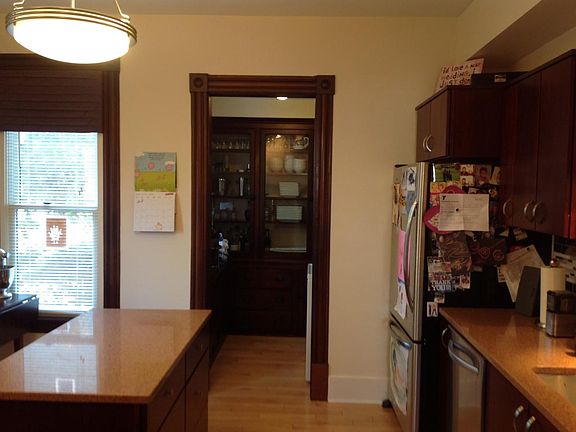 Large modern kitchen with butler's pantry and laundry