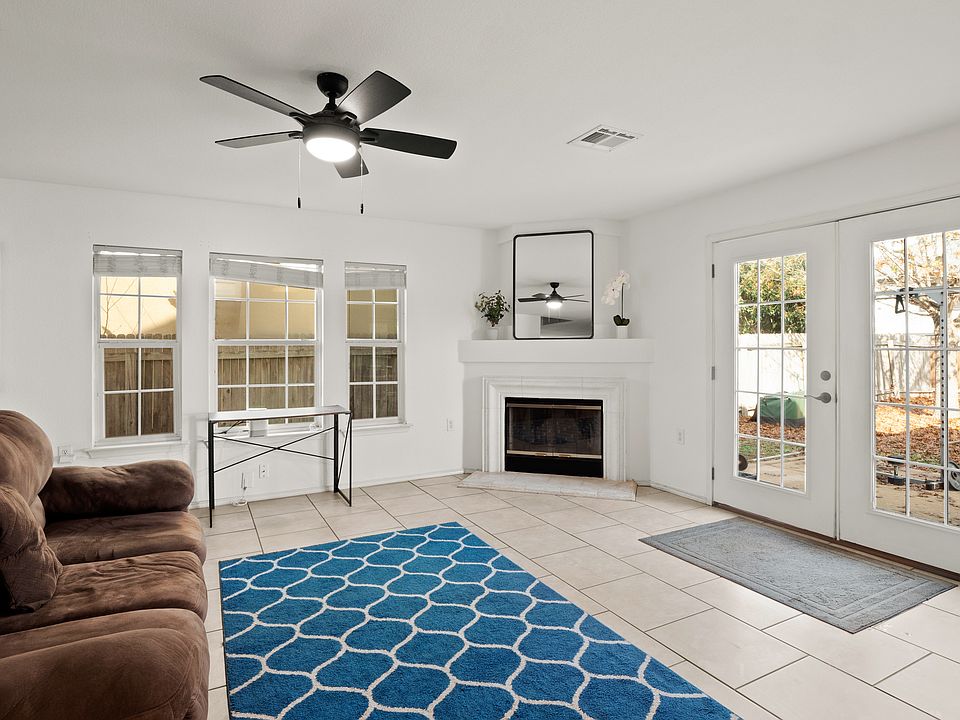 Spacious living room with tons of natural light