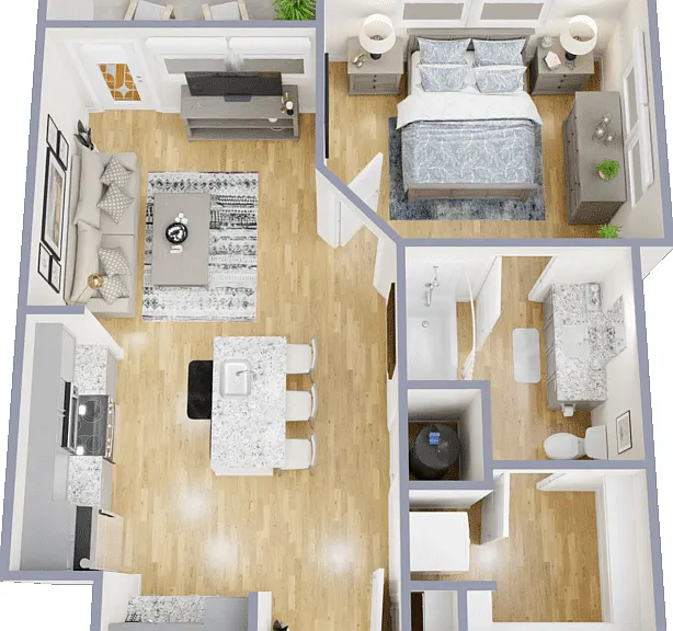 A1 Floorplan Diagram