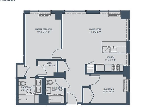 2nd image of 180 Nassau St APT 8K