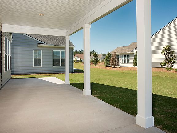 Covered porch for relaxing