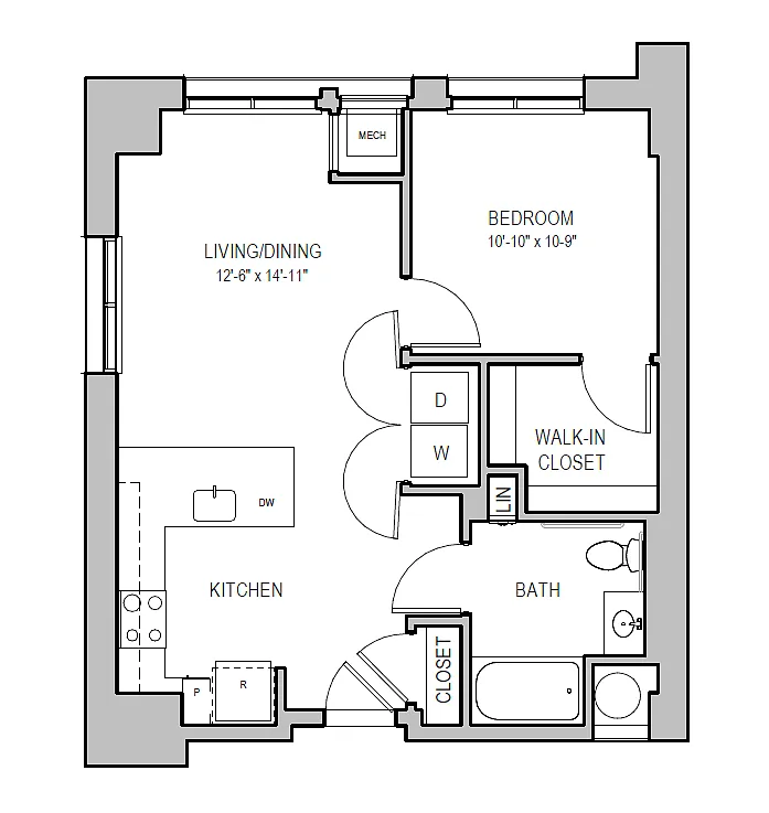 Floor plan A24A