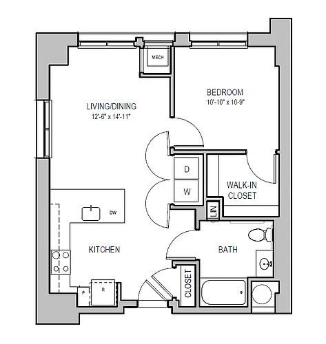 Floor plan A24A
