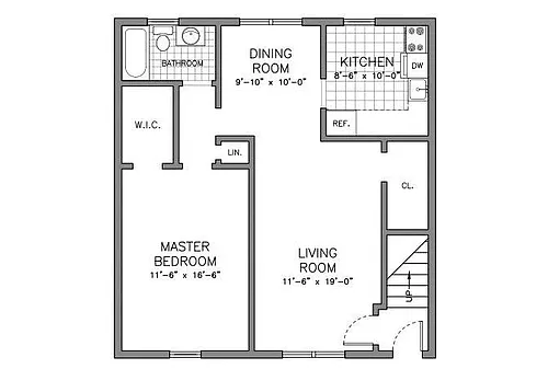 Floor plan RESIDENCE TYPE W