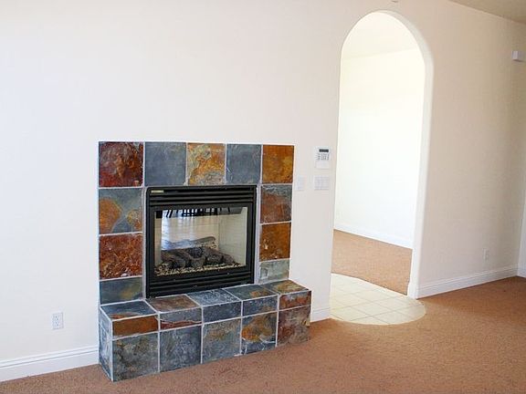 Custom Slate Fireplace