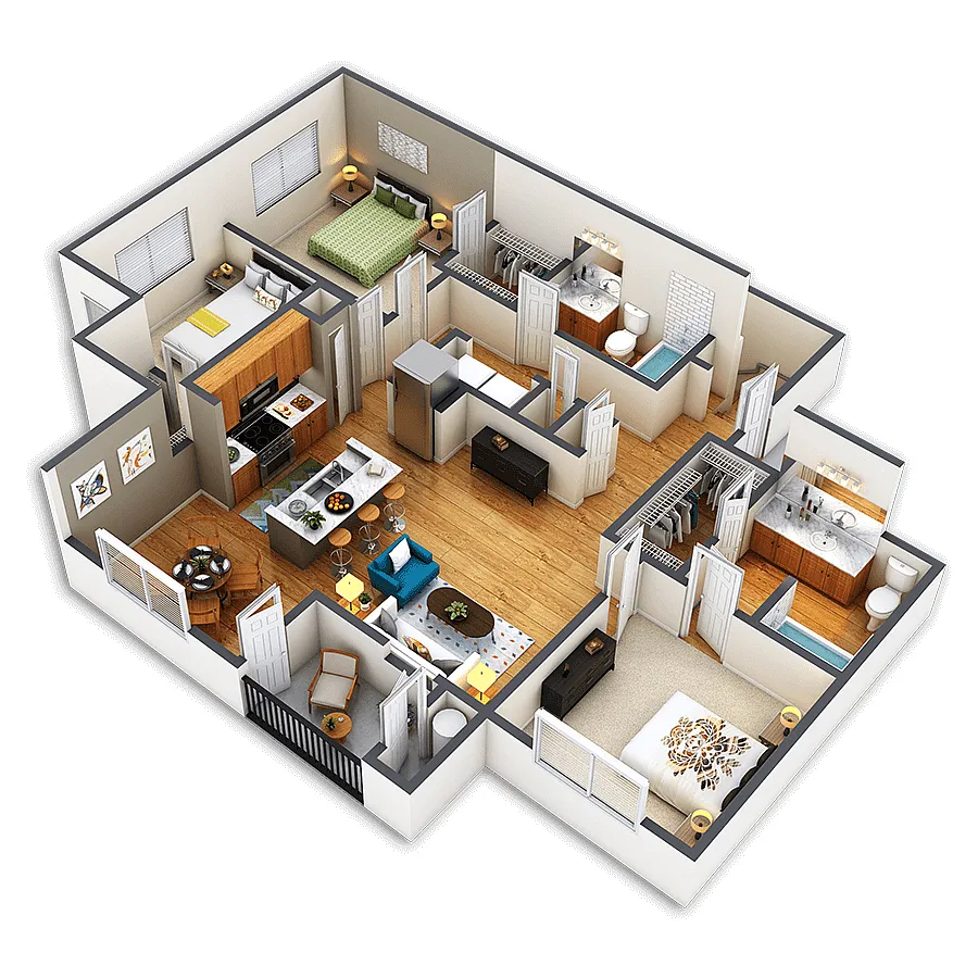 Floor plan Lawrence3