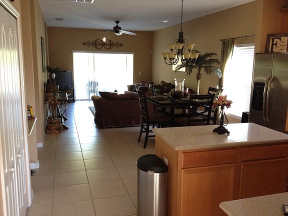 Kitchen Opens to Family Room