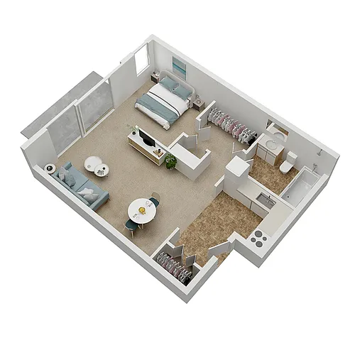 Floor plan Erie