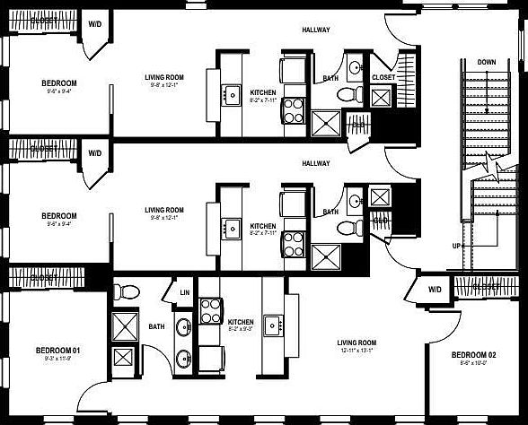 1st image of 1024 E Adams St #202