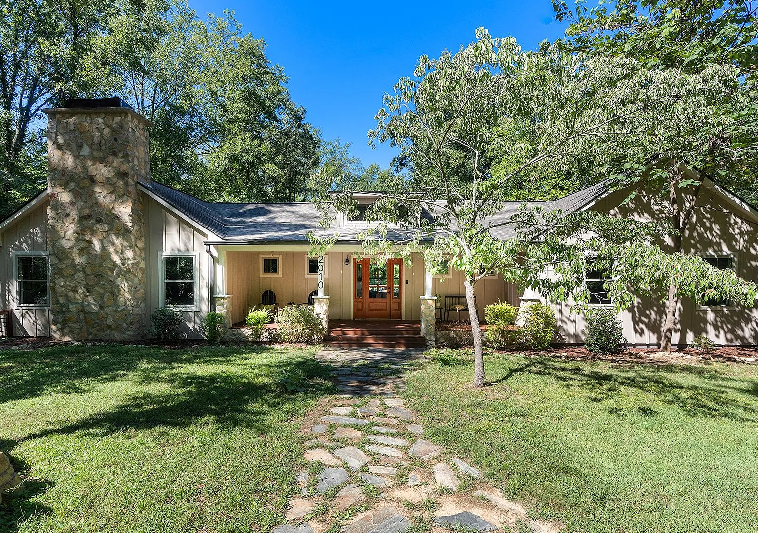 Private Wooded Retreat with Flexible Living Space in Chapel Hill — Photo 1