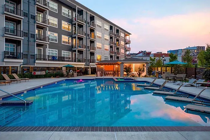 Pool at Dusk