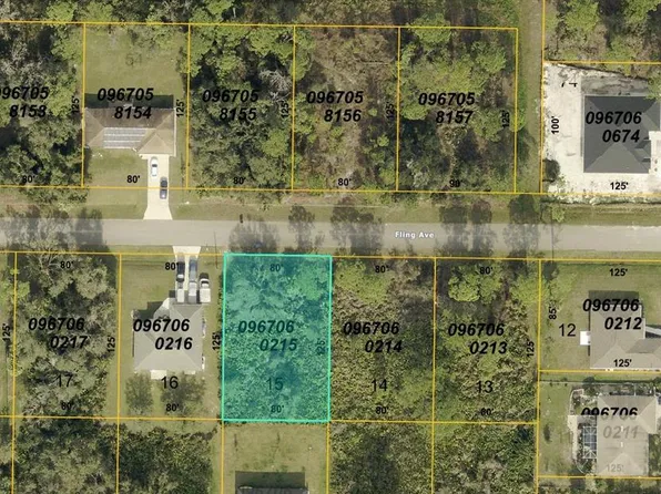 FLING AVENUE LOT 15, NORTH PORT, FL 34291