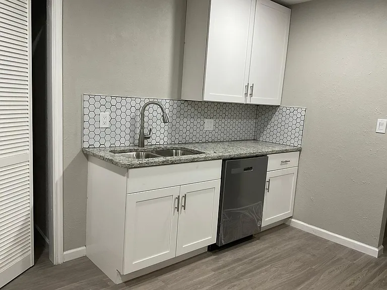 All new - sink and dishwasher