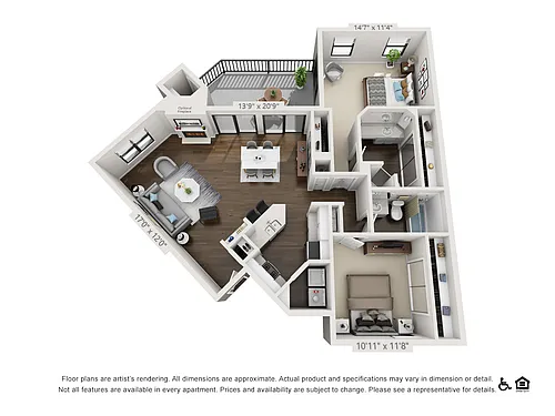 Floor plan The Kings
