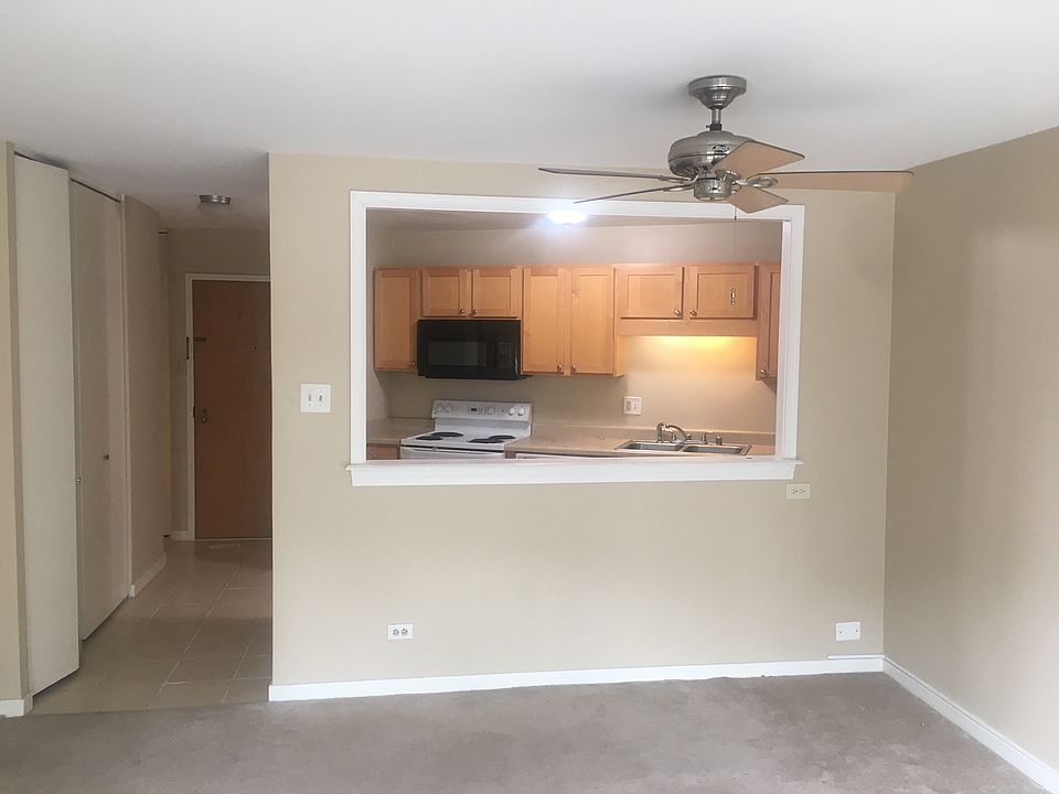 Living room and kitchen