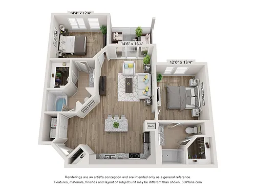 Floor plan Dove