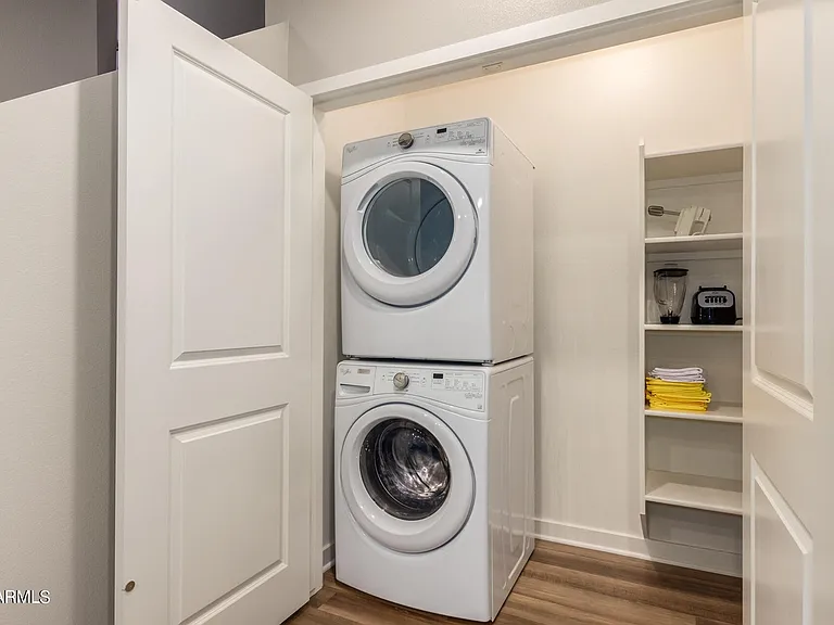 Pantry with Washer and Dryer
