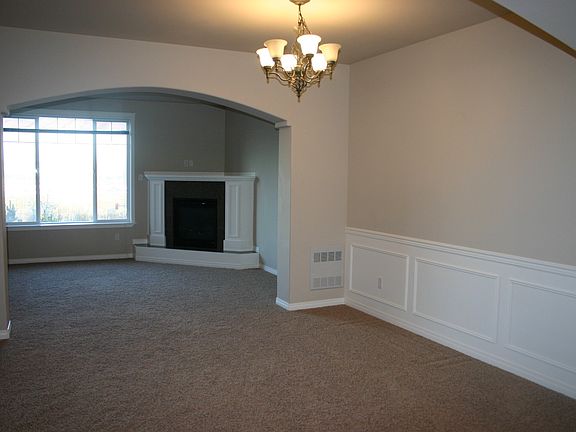 Family room + gas fireplace