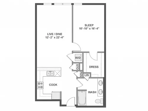 Floor plan A4b