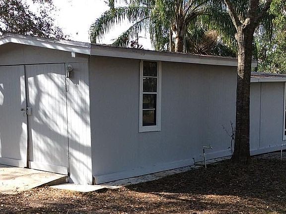 Storage shed side view 