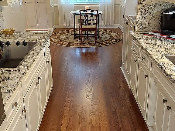 Refinished Oak hardwood 