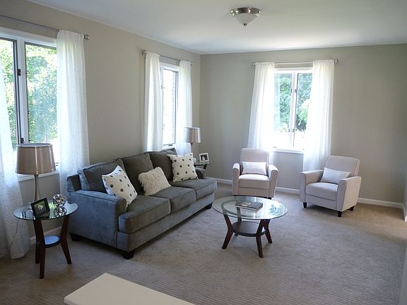 Large sunken living room