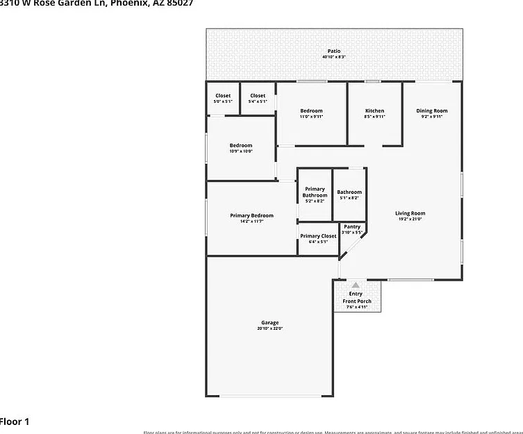 3 bed, 2.0 bath, 1200 sqft, $1,855 — Photo 2