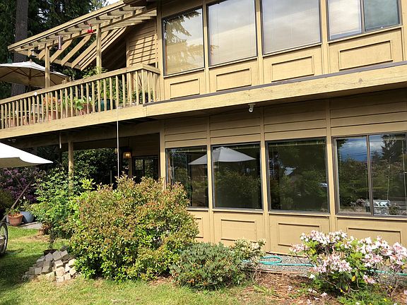 West facing living room windows