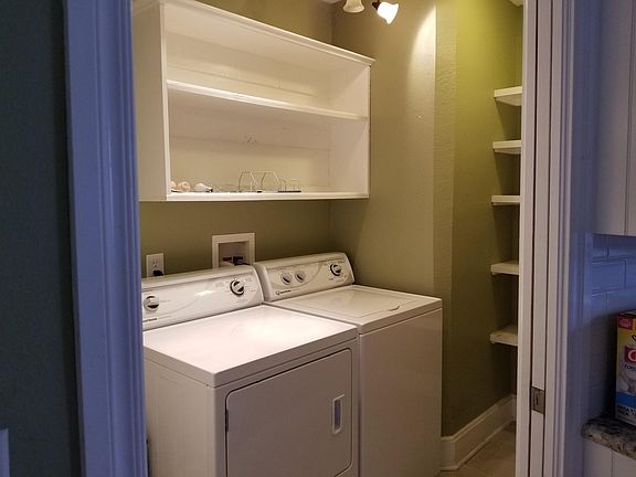 laundry room (lots of shelving!)
