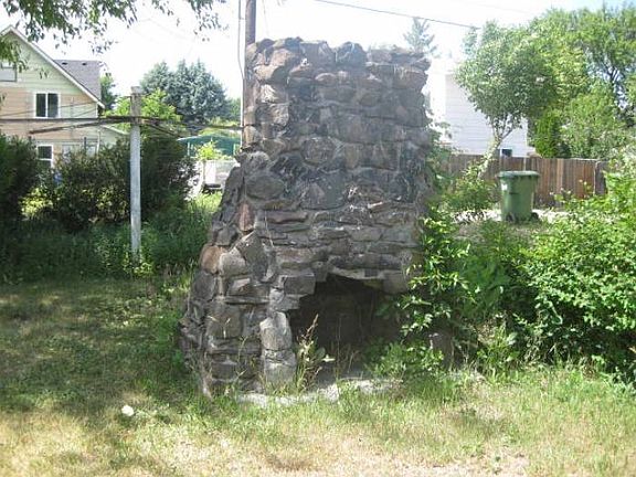 Rock Fireplace