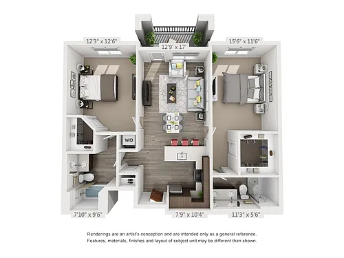Floor plan Ensign