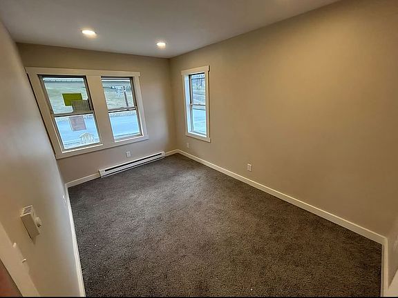 Bedroom facing street