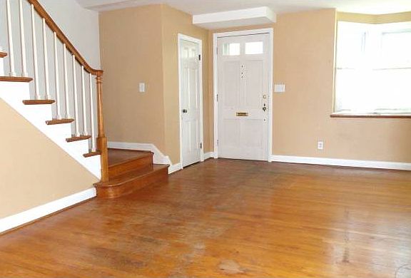 Bay window in living room