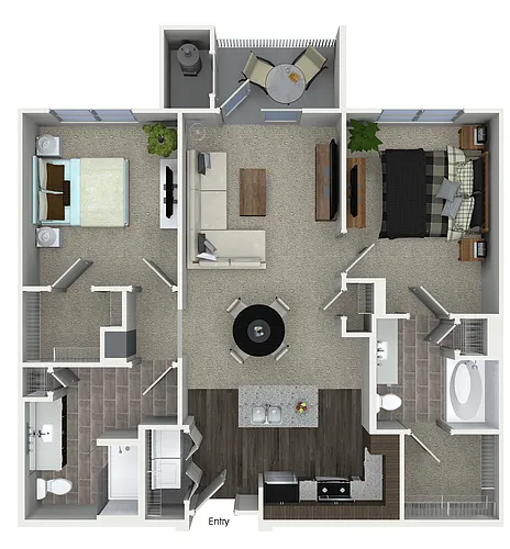 Floor plan B2A