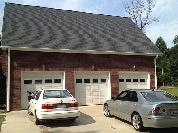3 car garage