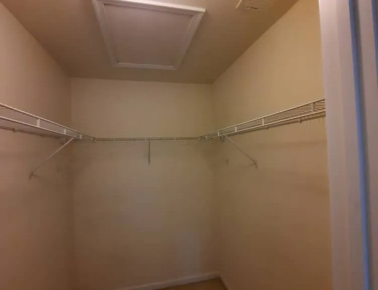 2nd Floor - Master Bedroom Walk In Closet