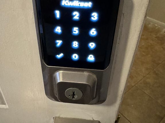 Key free Combination Code door lock