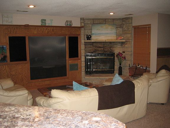 downstairs family room