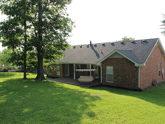 Backyard w/ mature trees