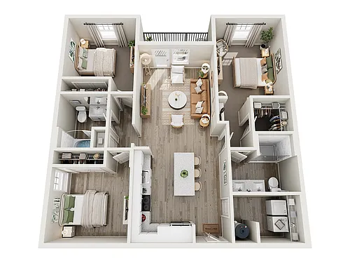 Floor plan C1