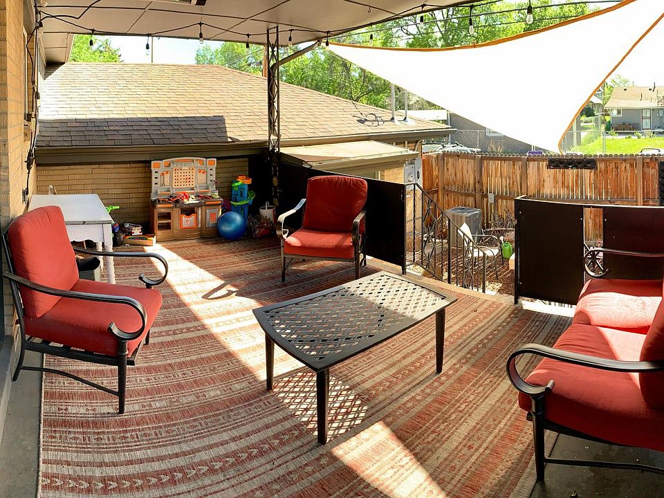 Patio (furniture, rug, shade not included)