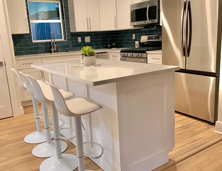 Open Floor plan! Quartz counters! Island will all pullout storage!